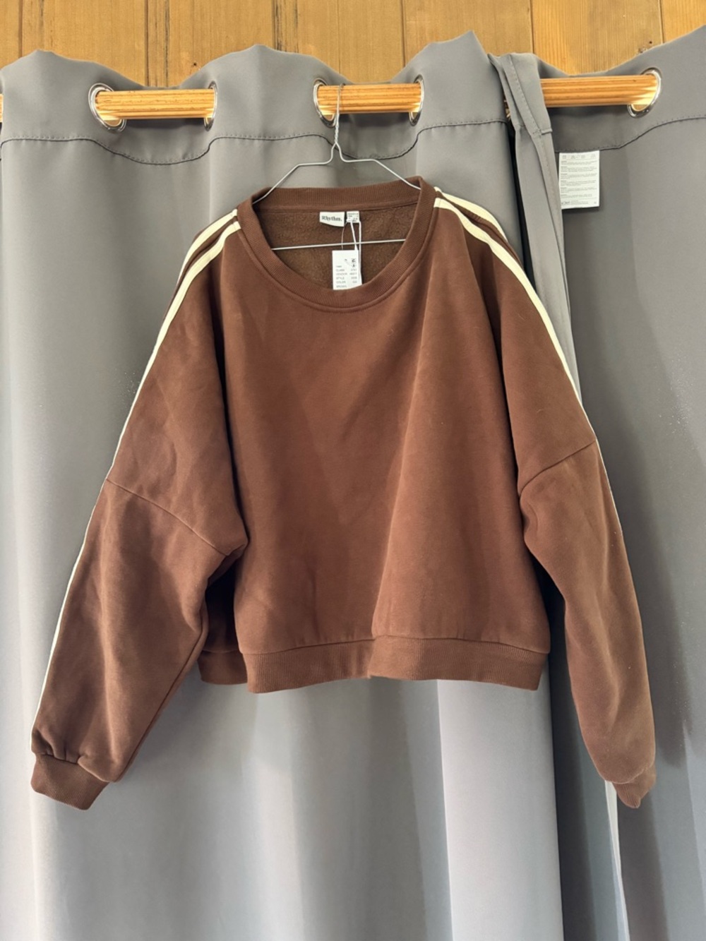 Rhythm Striped Sweatshirt